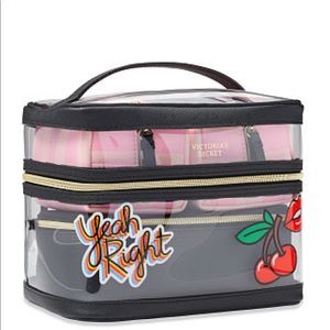 NWT Victoria’s Secret 4in1 cosmetic bags in case